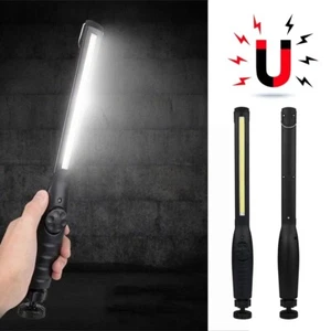 2PCS COB LED KFZ Arbeitsleuchte Akku Werkstattlampe Handlampe Magnet Stablampe - Bild 1 von 12