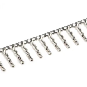 100 piezas Dupont hembra pin engarce enchufe terminal tira de montaje paso 2,54 mm - Imagen 1 de 3