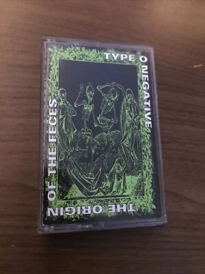 Type O Negative - The Origin Of The Feces Cassette Tape RR 9006-4 - Image 1 of 3