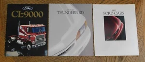 1995 Ford Thunderbird Cars & 1985 CL-9000 Verkaufsbroschüre Kataloghefte - Bild 1 von 11