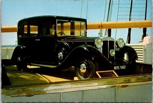 Postcard California Long Beach CA RMS Queen Mary Museum 1935 Daimler Limousine - Picture 1 of 2