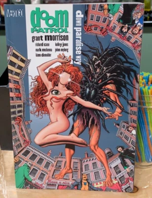 Vertigo Doom Patrol Down Paradise Way novela gráfica tapa blanda primera impresión Morrison Foto 1 de 2