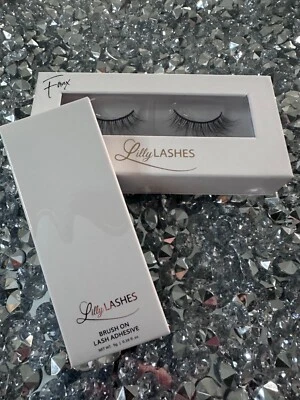 Lilly Lashes 3D Faux Mink Lashes - Royalty & Lilly EyeLash Glue- New In Box- - Image 1 of 4