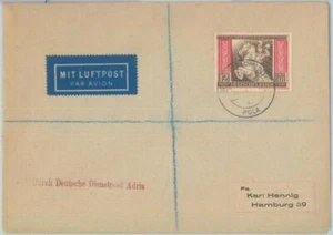 82016 - GERMANY Croatia - POSTAL HISTORY - COVER postmarked DIENSTPOST Pola - Picture 1 of 1