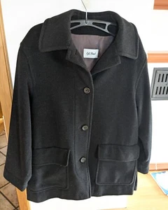 Gil Bret Oversize Kurzmantel, Winterjacke, Schurwolle Kaschmir, schwarz, Gr. 36 - Bild 1 von 3