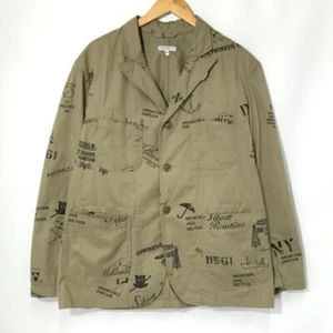 Engineered Garments Hombre Estampado Completo Bedford Chaqueta Sastre Talla M USADA - Imagen 1 de 10