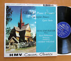 XLP 20025 Grieg Piano Concerto Gina Bachauer George Weldon HMV Mono NM/VG