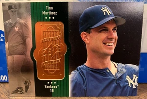 1998 SPx Finite #105 Tino Martinez 6691/9000 - Picture 1 of 2