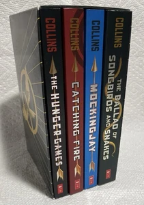 Die Tribute von Panem 4 Bücher Sammlung Box Set Taschenbuch Suzanne Collins Scholastic - Bild 1 von 15