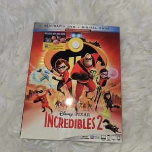 Incredibles 2 Disney Pixar Blu-ray, DVD, Digital 2018 - Picture 1 of 2