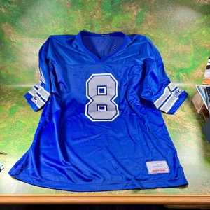 Vintage 90s APEX Troy Aikman NFL Jersey Dallas Cowboys, Mens XL - Bild 1 von 6