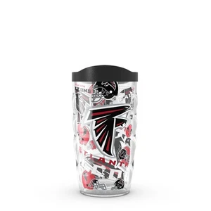 Made in USA Doppelwandiger NFL Atlanta Falcons Thermobecher Becher hält Dri... - Bild 1 von 9