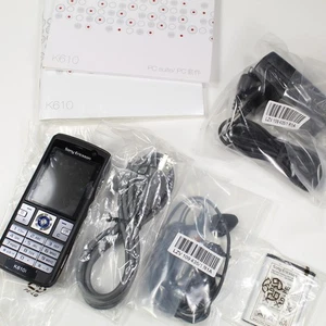 Rare Vintage Sony Ericsson K610i Phone Black Genuine Original In Box Collectible - Picture 1 of 6