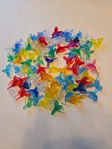 88 Bulbs Ceramic Christmas Tree Replacement Bulbs Starbursts Vintage  - Picture 1 of 4