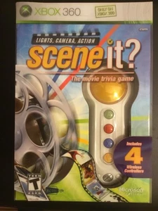 Scene It - Microsoft Xbox 360 Quiz Videospiel Neu Sealed mit 4 Controllern - Bild 1 von 5