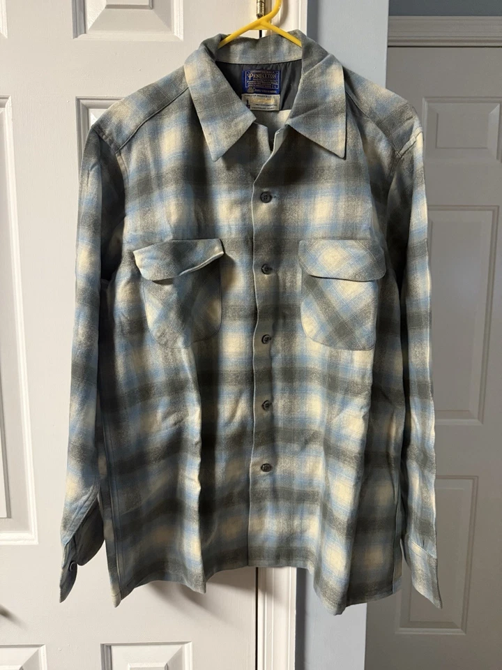 Pendleton × Disneyland Frontierland Wool Shirt L Vintage 60s Walt Disney Prod - Image 1 of 4