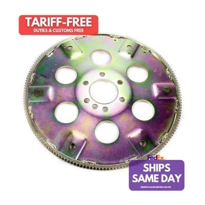 Prw Industries 1849600, una placa flexible cromoly de acero plateado - Sfi Sbc/Bbc 168 a Foto 1 de 4