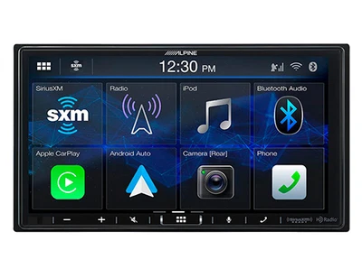 Alpine iLX-407 7" Multimedia Receiver 2-DIN Shallow Chassis with Apple CarPlay - Image 1 of 4
