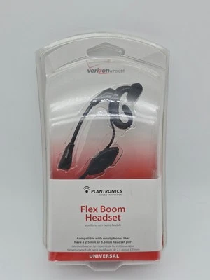 Plantronics Flex Boom Headset Universal Noise Cancelling One Touch Control - Image 1 of 2