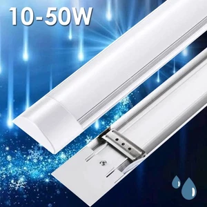 Lámpara LED para habitación húmeda 90/60/120/150 cm lámpara de bañera lámpara de taller lámpara de techo - Imagen 1 de 21