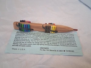 Vtg CRAYONEER Pencil Handcrafted Non-toxic Made In USA  Rare See Pictures - Picture 1 of 8