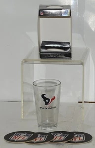 Vaso de pinta Boelter Brands LLC con licencia NFL de 16 onzas Houston Texans - Imagen 1 de 7