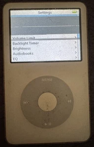 iPod 5g Gen (30 GB) A1136 Fast Shipping White Good Used Broken Read! - Picture 1 of 2