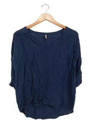 NAF NAF Blouse à enfiler Dames Blouse T EU 36 bleu style décontracté - Photo 1/4