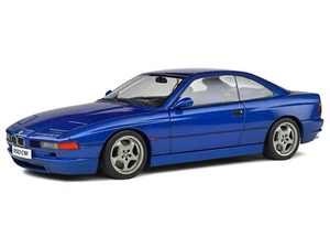 BMW e31 850 CSi Tobago blue diecast model car 421181750-S1807002 Solido 1:18 - Picture 1 of 7