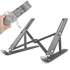 CATURY Laptop Person Stand Aluminum Alloy Laptand Folding Silicon rubber Full si