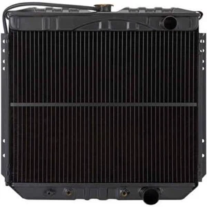 Copper Brass 2 Row Radiator 16.132 X 20.25 Inch Fits Ford Mustang Auto Trans - Picture 1 of 1