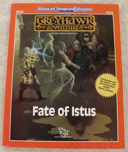 AD&D 2nd Ed WG8 World of Greyhawk FATE OF ISTUS By TSR 1989 Copy 2!! - Bild 1 von 3
