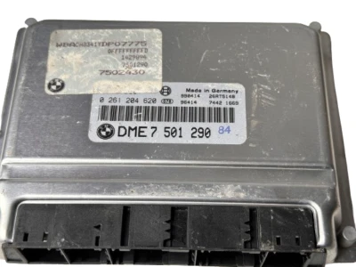 BMW 740il 1999 2000 motor módulo de computadora ECM unidad ECU P: 7502430 ¡OEM! Foto 1 de 4