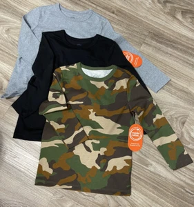 Wonder Nation Boys Long Sleeve T Shirt X-Small (4-5) Lot of 3 NEW - Picture 1 of 7