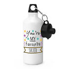 You're My Favourite Skier Stars Sports Water Bottle Funny Best Skiing Camping