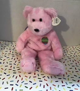 TY EGGS The Beanie Buddy 14 Zoll babyrosa mit lila Obertönen, soo hübsch 😍 - Bild 1 von 13