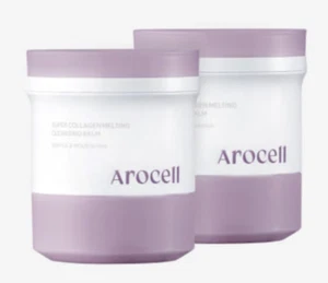 Arocell Super Collagen Melting Cleansing Balm 100g x 2pcs K-Beauty - Picture 1 of 8