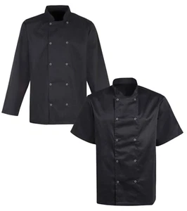 Giacca Chef Unisex - Divisa Professionale Manica Corta Cucina Lavoro dalla S alla 2XL - Foto 1 di 6