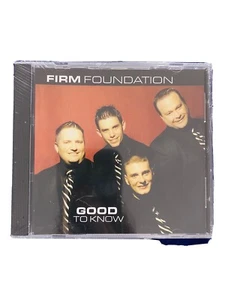 ⭐NEW / SEALED⭐ FIRM FOUNDATION - GOOD TO KNOW CD 10 TRACKS 2006 ⭐ - Bild 1 von 3