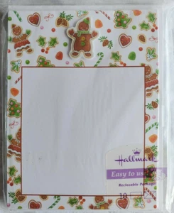 NEW Hallmark Gingerbread Printable Cardstock Set of 4 - Picture 1 of 5