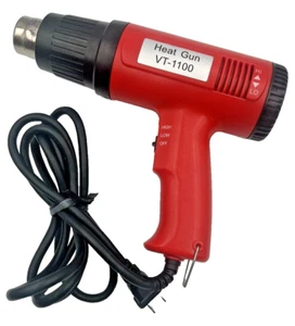 VT-1100 Heat Gun w/2 Adjustable Temp Lightweight 1200W NEG-3A - Picture 1 of 12