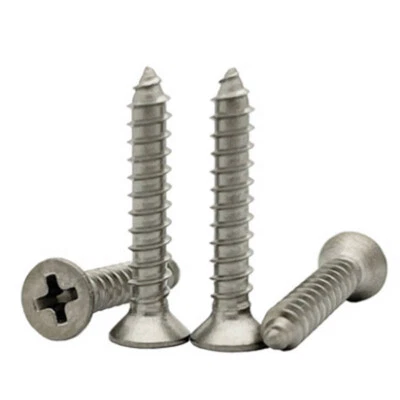 Tornillos autorroscantes de titanio Phillips M3.5 3 piezas clavos de rosca de tornillo avellanado Foto 1 de 2