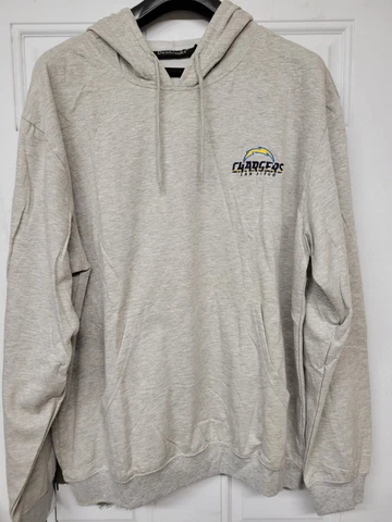 NWT mens XXL S.D. Chargers Dunbrooke NFL Team Apparel Fleece SWEATSHIRT HOODIE Cover
