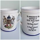 Denby Mug Charles & Lady Diana 1981 St Pauls Cathedral Commemorative Wedding 