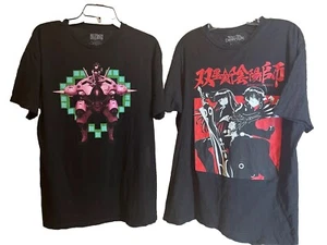 JINX Overwatch & Twin Star Exorcist Loot, Anime Graphic T-Shirt Lot (2)|Size:L - Bild 1 von 24