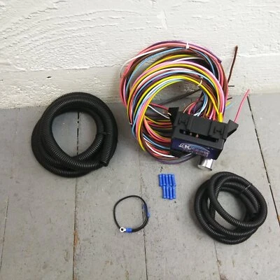 1938 - 1953 Buick 8 цепи жгут проводов подходит безболезненный полный блок предохранителя новый - Изображение 1 из 4