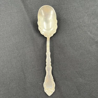 Cuchara de bayas plateada Simeon L & George H Rogers Co. WEBSTER 1901 de Oneida Foto 1 de 4