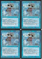 MTG: BREATH OF DREAMS Ice Age UNCOMMON; played, Excellent condition x4