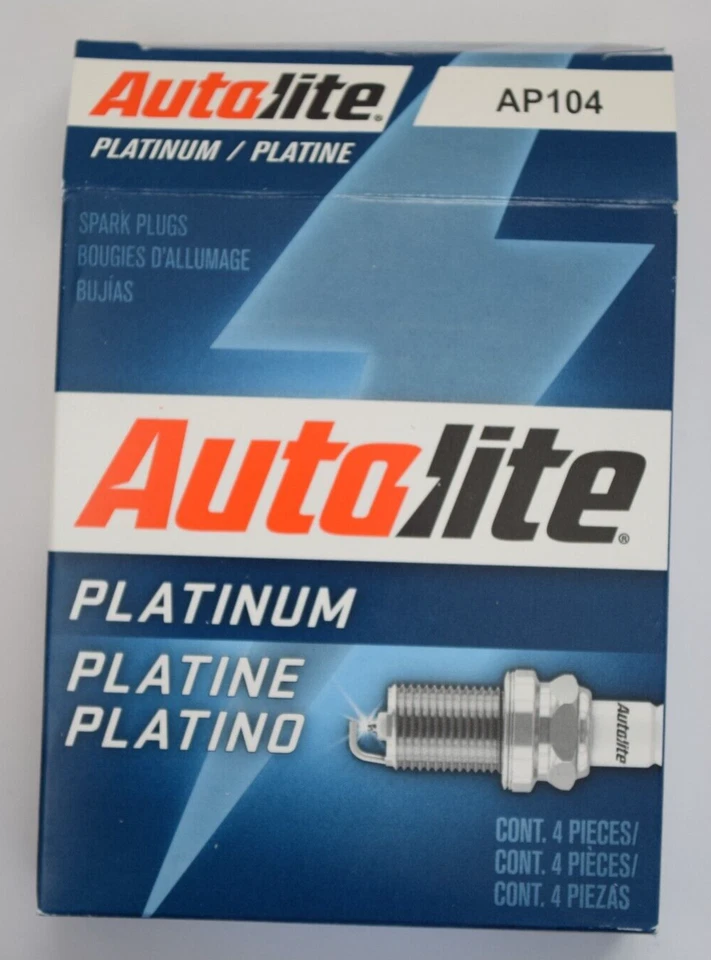 4 个 Autolite 白金火花塞 # AP104 - 全新 — 第 1/1 张图片