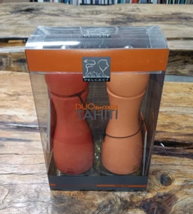 Peugeot Tahiti Duo 6 Zoll Salz & Pfeffermühle Set, Feuerrottöne - Bild 1 von 3